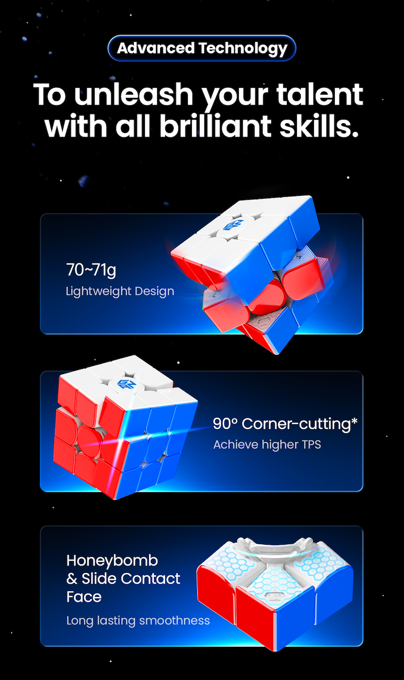 GAN 14 MagLev M 3x3 UV Coated Stickerless