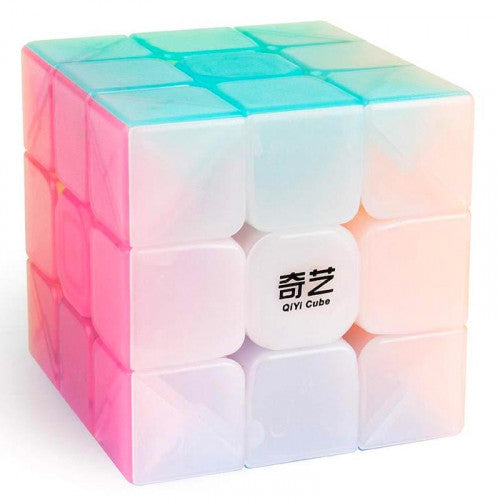 QiYi Neon Warrior W 3x3 Jelly Transparent